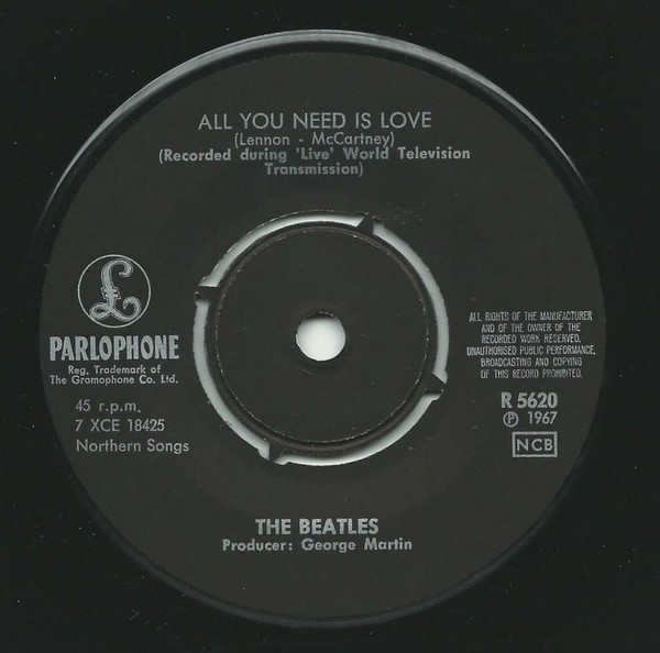 BEATLES - ALL YOU NEED IS LOVE